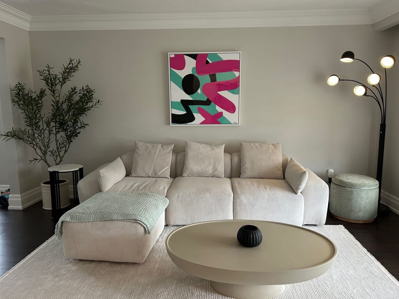 Najat W.'s Kaye living room